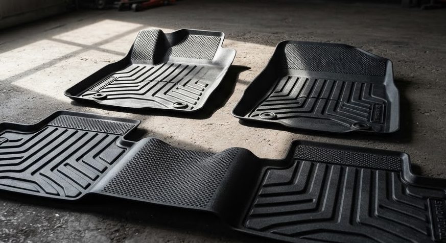 Heavy-Duty Floor Mats Set — detail view